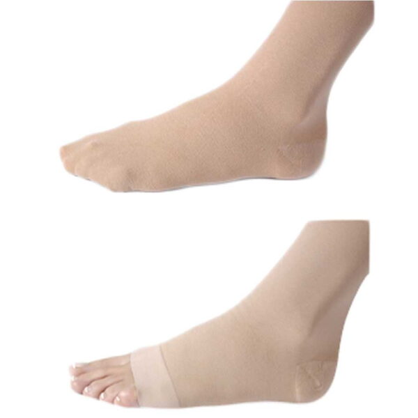 RELIEF THIGH 30-40 OPEN TOE SILICONE PETITE BEIGE LG