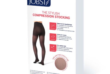 JOBST ULTRASHEER MATERNITY 15-20 CLOSED TOE CLASSIC BLACK SM