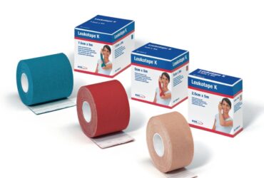 LEUKOTAPE K 7.5CM X 5M RED