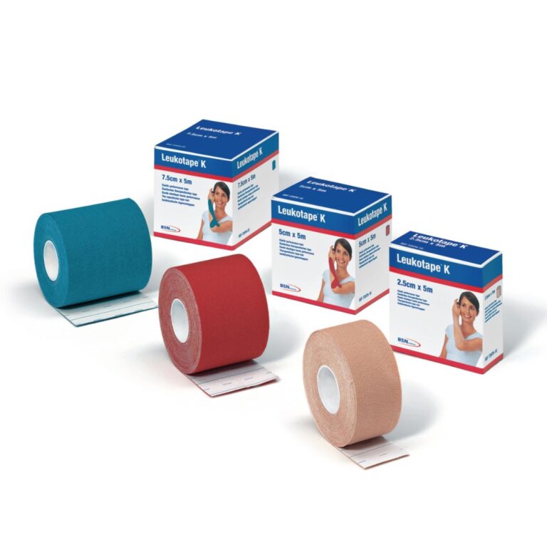 LEUKOTAPE K 7.5CM X 5M RED