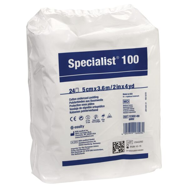 SPECIALIST 100 COTTON CAST PADDING 2INX4YD