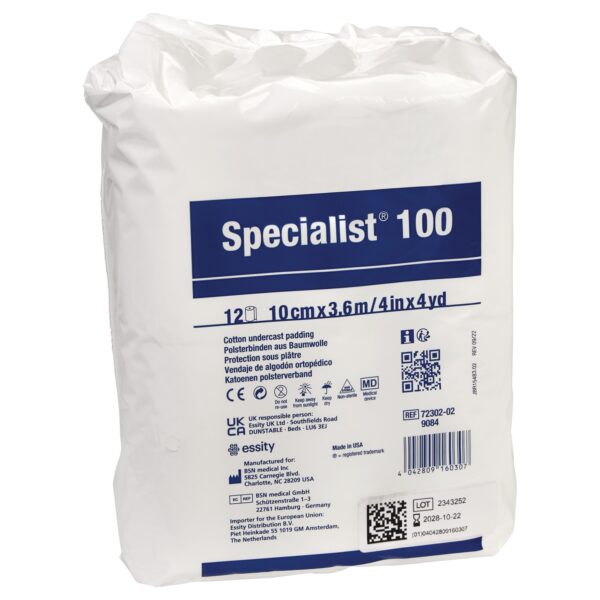 SPECIALIST CAST PADDING 4INX4YD