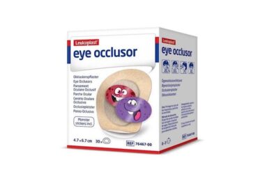 LEUKOPLAST ELASTIC COVERLET EYE OCCLUSOR REGULAR 2INX3IN