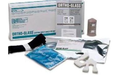 ORTHO-GLASS 10-PACK ANKLE SPLINTS (LF) LG