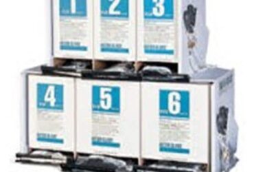 ORTHO-GLASS DISPENSER 6 COMPARTMENT