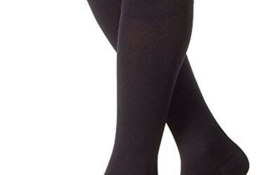RELIEF KNEE 30-40 CLOSED TOE PETITE BLACK XL