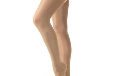 JOBST ULTRASHEER THIGH 30-40 CLOSED TOE DOT SUNTAN LG