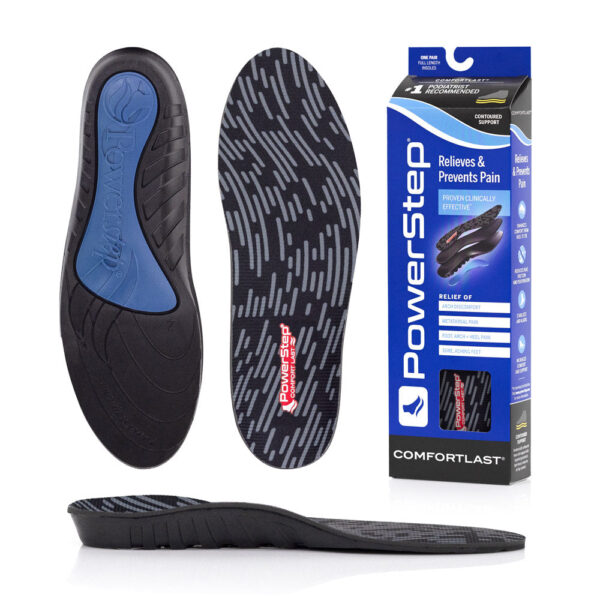 POWERSTEP COMFORT LAST INSOLE SZ 1 M 3-4.52 W 5-6.4