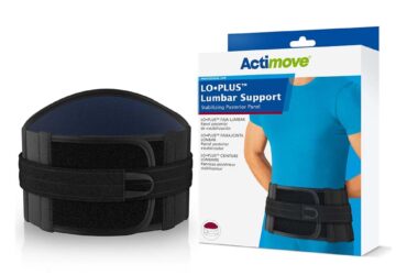 ACTIMOVE LO-PLUS LUMBAR SUPP BL LG