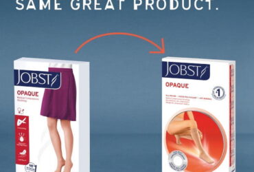 JOBST OPAQUE THIGH 20-30 CLOSED TOE DOT CLASSIC BLACK MD