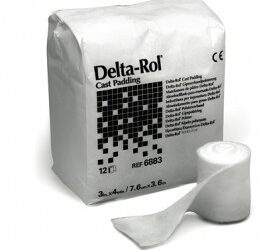 BSN 6883S DELTA-ROL PADDING Delta-rol sterile cast padding 3inx4yd Case of 20