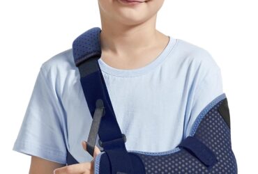 SHOULDER IMMOBILIZER ELASTIC PED PKG WHT PED/XS