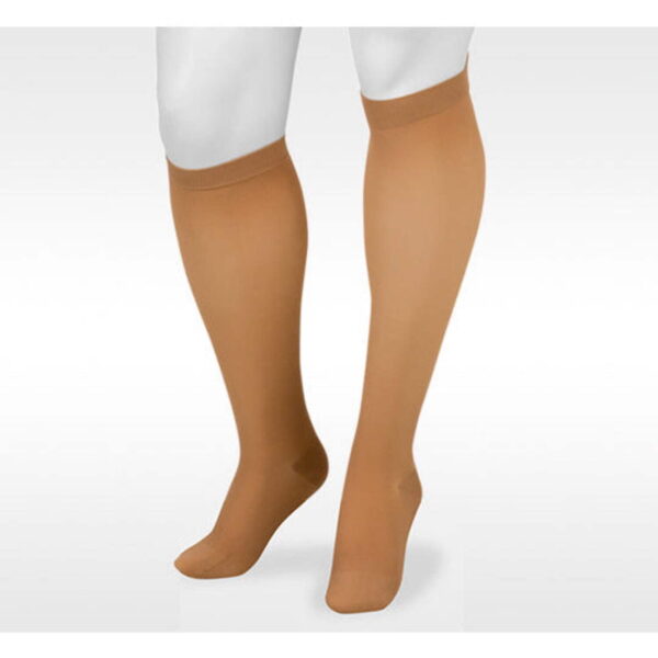 GRADUATED THERAPY 20-30 THIGH CLOSED TOE BEIGE SM