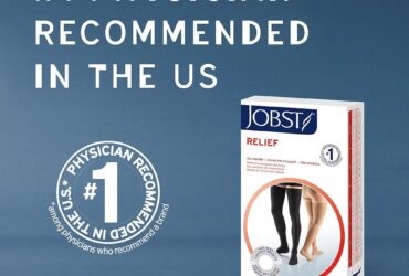 JOBST RELIEF CHAP DOUBLE 30-40 OPEN TOE BLACK EXTRA LARGE