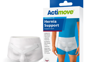 ACTIMOVE HERNIA SUPP BRIEF WHT 2XL
