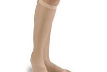 ACTIVA SHEER THERAPY KNEE 15-20 WOMENS TAN XL