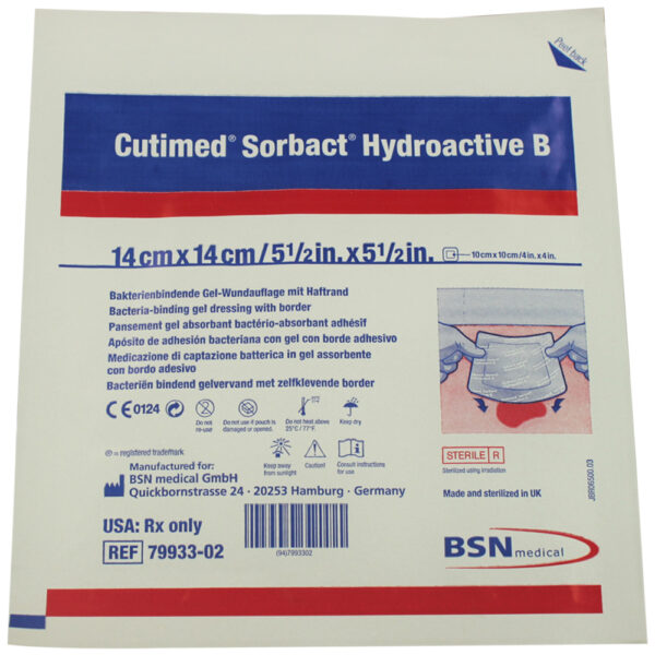 CUTIMED SORBACT HYDROACTIVE B 5.5IN X 5.5IN