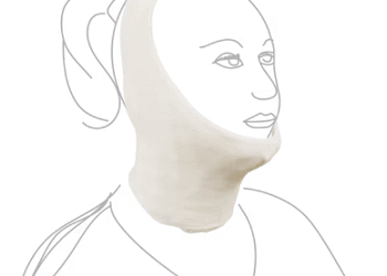 RTW - CHIN STRAP - EXTENDED - SMALL - ORGANIC COTTON & SPANDEX / IVORY