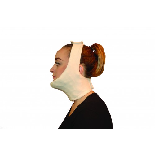 RTW - CHIN STRAP - STND - LARGE - ORGANIC COTTON & SPANDEX / IVORY