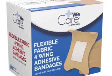 HARTMANN 4-Wing Bandage, 3" x 3", 50/bx, 24 bx/cs