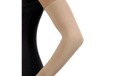 JOBST BELLA STRONG ARMSLEEVE 15-20 W/SIL NATURAL SZ 9 REG