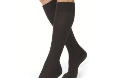 JOBST ACTIVEWEAR KNEE 15-20 CLOSED TOE COOL BLACK XL CASE