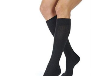 JOBST ACTIVEWEAR KNEE 30-40 CLOSED TOE STEEL GREY MD