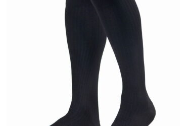 JOBST FOR MEN KNEE 15-20 CLOSED TOE BLACK XL