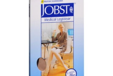 JOBST OPAQUE KNEE 15-20 CLOSED TOE NATURAL MD