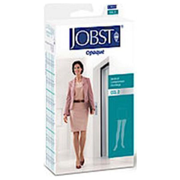 JOBST ULTRASHEER SENSITIVE 15-20 THIGH CT BLACK PETITE MD
