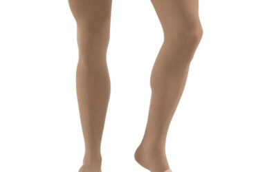 RELIEF THIGH 30-40 OPEN TOE SILICONE BEIGE LG