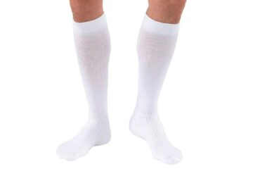 JOBST ACTIVEWEAR KNEE 20-30 CLOSED TOE COOL WHITE XL CASE