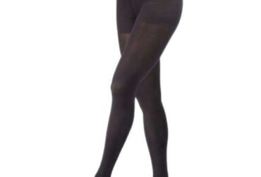 JOBST OPAQUE WAIST 15-20 CLOSED TOE CLASSIC BLACK MD