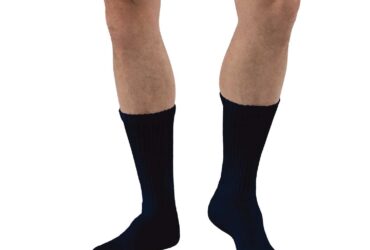 JOBST SENSIFOOT CREW CLOSED TOE NAVY XS