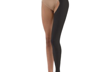 JOBST RELIEF CHAP LEFT 30-40 OPEN TOE BLACK SMALL