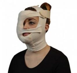 RTW - CHIN STRAP - EXTENDED - XLARGE - ORGANIC COTTON & SPANDEX / IVORY