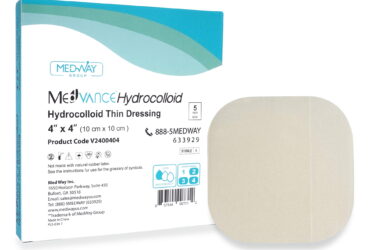 HARTMANN Hydrocolloid Dressing, 4" x 4" Thin, 10/bx