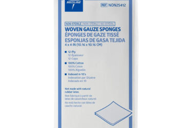 HARTMANN Gauze Sponge, 4" x 4" Non-Sterile, 8-Ply, 200/slv, 20 slv/cs