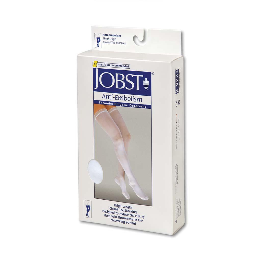 PKG_9adf71ae-a2b9-4382-bd6d-c066cc4c192c.jpg JOBST ANTI-EMBOLISM THIGH CLOSED TOE WHITE MED REG CASE