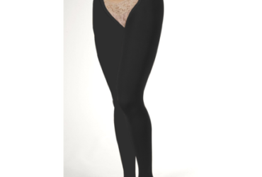 JOBST RELIEF CHAP DOUBLE 20-30 OPEN TOE BLACK SMALL