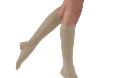 JOBST ULTRASHEER KNEE 30-40 CLOSED TOE HONEY XL