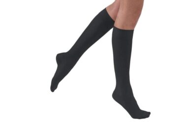 JOBST ULTRASHEER KNEE 20-30 CLOSED TOE ANTHRACITE MD