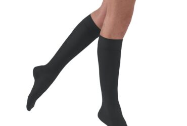 JOBST ULTRASHEER KNEE 20-30 CLOSED TOE ANTHRACITE XL