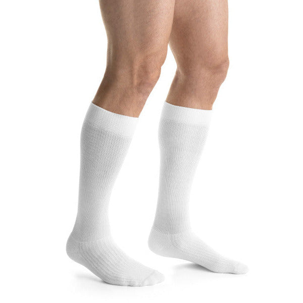 JOBST ACTIVA ATHLETIC 15-20 KNEE HIGH CT MD WHT