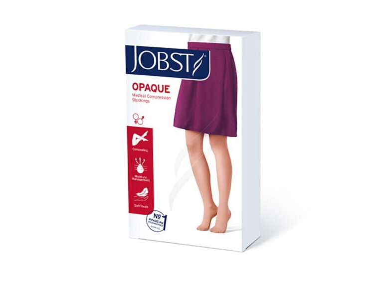 JOBST OPAQUE SENSITIVE 15-20 THIGH CT NATURAL PETITE SM