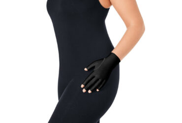 JOBST BELLA LITE GLOVE 15-20 BLACK SIZE 8