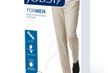 JOBST MENS DRESS KNEE 8-15 CLOSED TOE KHAKI SM CASE