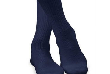 JOBST SENSIFOOT KNEE CLOSED TOE NAVY MD