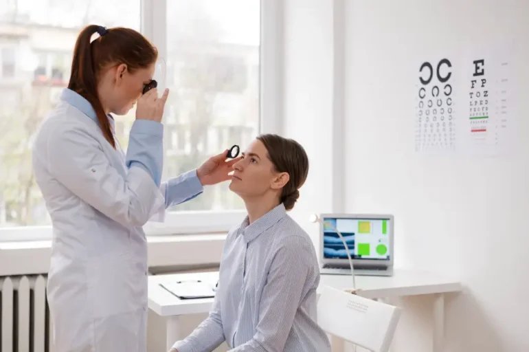 Direct ophthalmoscopes are extensively used in primary care facilities
