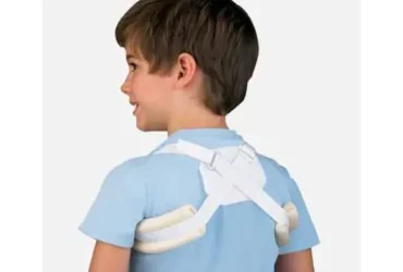 CLAVICLE SUPP PEDIATRIC PKG WHT PED